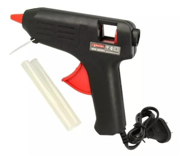 PISTOLA SILICONA GRANDE 60W TACSA